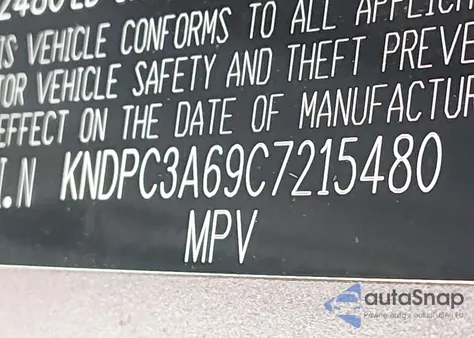 2012 Kia Sportage Sx from USA, damaged, VIN KNDPC3A69C7215480